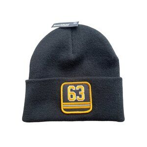 Beechfield Original Headwear 63 Beanie Hat Unisex OS Black Knit Cozy Acrylic NEW